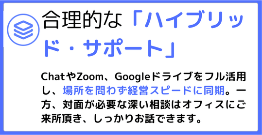 合理的な「ハイブリッド・サポート」