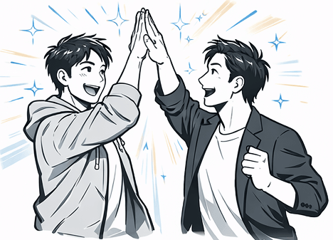 MONTH 6 報告が「楽しみ」に