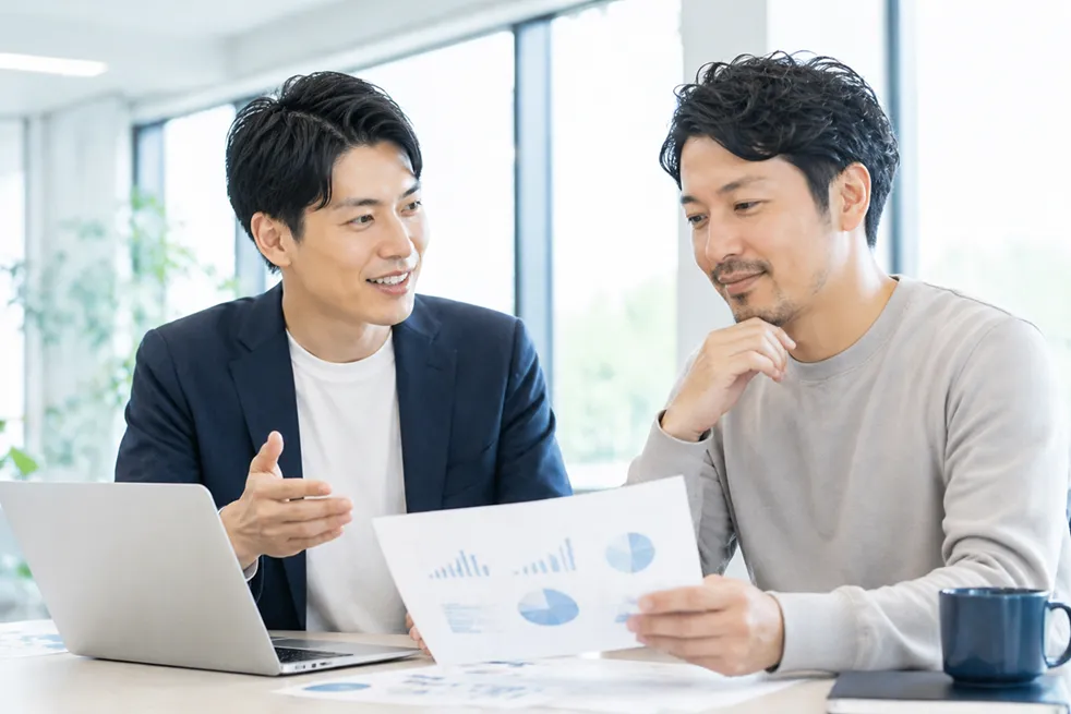 経営相談の様子